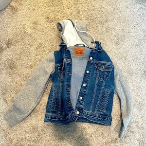 Levi’s jean sweater jacket